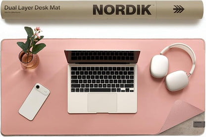 Nordik Felt and Leather Desk Mat by NordikByDesign