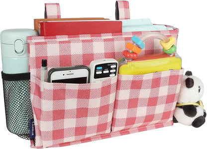 Surblue Bedside Caddy Hanging Bed Organizer Storage Bag Pocket by SURBLUE