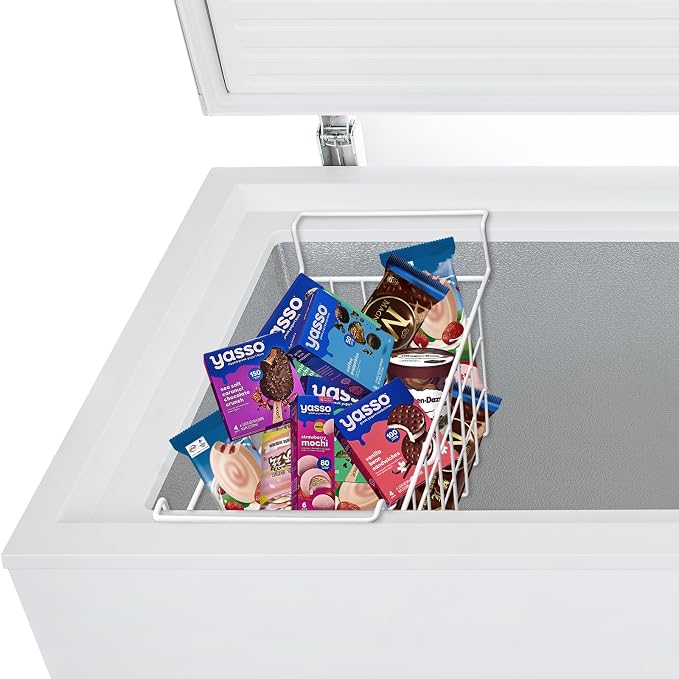 Orgneas 16.5 Inch Freezer Organizer Bins, Metal Wire Basket Bins, Replaces - Image 7