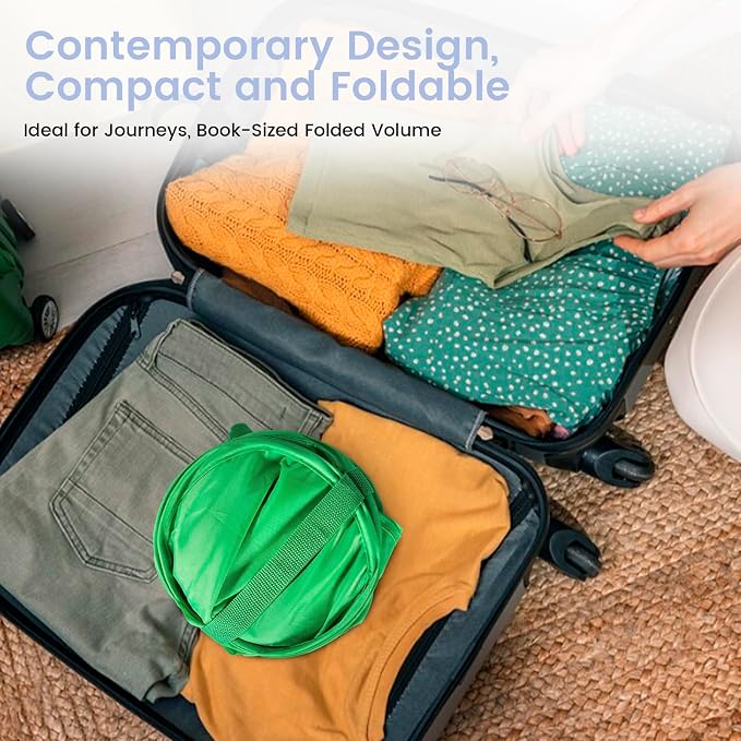 HOUSE AGAIN Upgraded Polyester Pop Up Laundry Hamper, Collapsible Laundry - Image 4