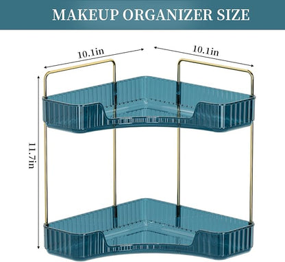 Corner Bathroom Countertop Organizer, Vanity Organizer Trays - Image 4