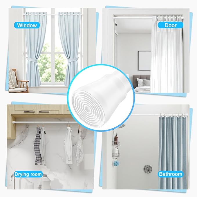 AIZESI Shower Rod 34-59 Inch - Image 4