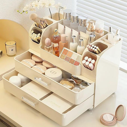 Makeup Organizer with Drawers for Vanity, Bathroom Countertop Organizer with - Image 4