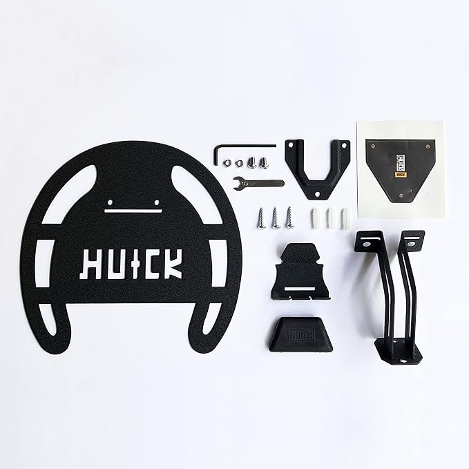 HUCK 2 Pack Helmet Wall Mount Holder Rack - Image 7