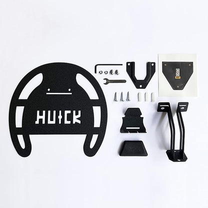 HUCK 2 Pack Helmet Wall Mount Holder Rack - Image 7