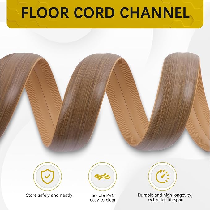 Floor Cord Cover 10FT Cord Covers - Image 3
