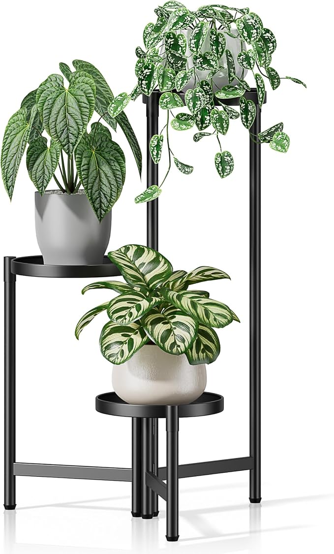 3 Tiered Plant Stand Indoor for Multiple Large Planter, Tall Heavy Duty by Unknown