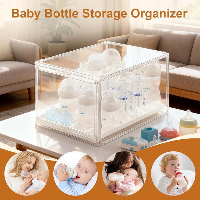 Baby Bottle Organizer, Baby Bottle Station Organizer - Image 7