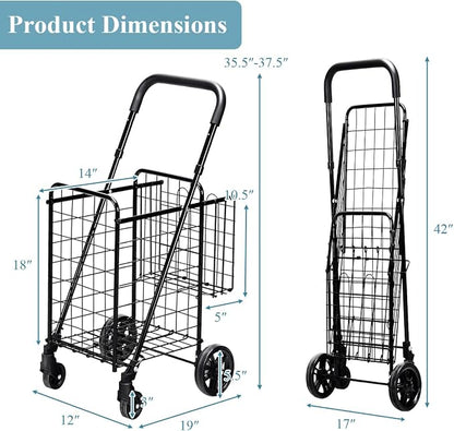 Foldable Grocery Shopping Cart - Image 5