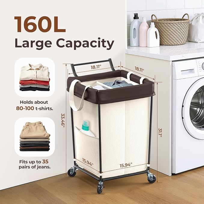 Mefirt 160L Laundry Hamper - Image 2