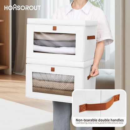 Homsorout Large Clothing Storage Bins - Image 4