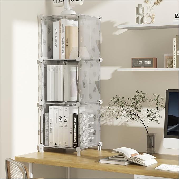 UNKU Cube Storage Organizer, 3 Cube Closet Organizer Storage Shelves, DIY - Image 6