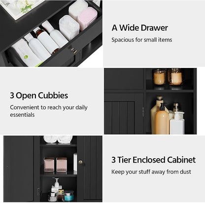 Yaheetech Bathroom Storage Cabinet - Image 6