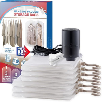 TAILI Hanging Vacuum Sealer Suction Space Saver Storage Bags - Image 3