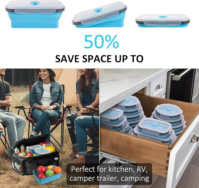 Collapsible Food Storage Containers - Image 3
