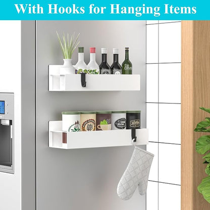 2 Pack Magnetic Spice Storage Rack Organizer - Image 2