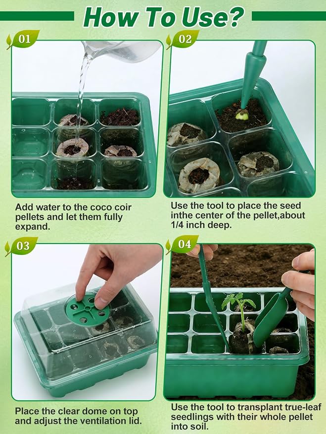 Apipi 5 Pack Seed Starter Kit - Image 5