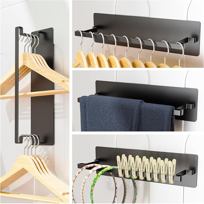 5-Pack Magnetic Shelves for Laundry Room Organization, Strong Hold Refrigerator - Image 3