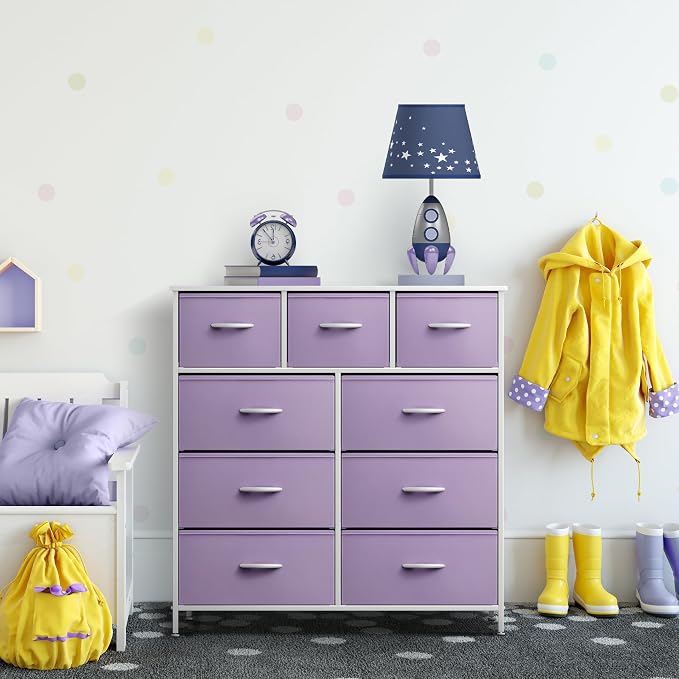 Sorbus Kids Dresser with 9 Drawers - Image 6