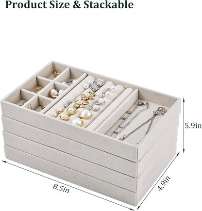 Stackable Jewelry Organizer Trays - Image 4
