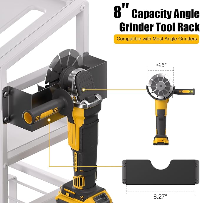 Heavy Duty Metal Circular Saw Holder Wall Mount - Image 5