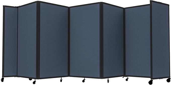 Versare Room Divider 360 Portable Wall Partition | Folding Panels | Large by VERSARE