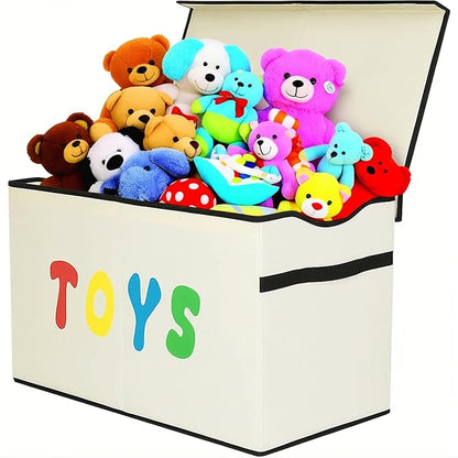 YOLOXO Toy Box Chest, Collapsible Sturdy Storage Bins - Image 8