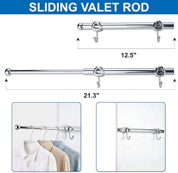 Valet Rod for Closet Pull Out - Image 3