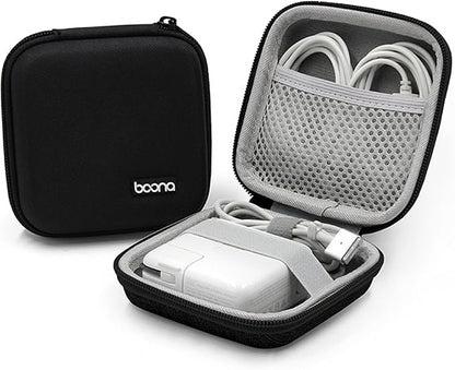 Charger Case for Macbook, Portable Tech Electronic Organizer Bag, Small Travel by Linpr