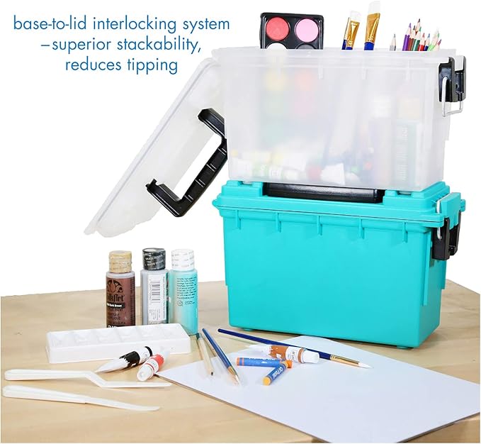 12533 Teal Craft Organizer - Image 6