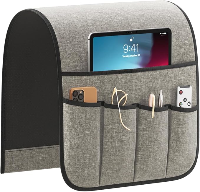 Sofa Armrest Organizer Non-Slip Remote Control Holders by Sixyotie