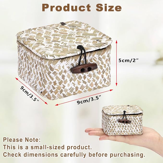 Hipiwe Handwoen Seagrass Basket - Image 3