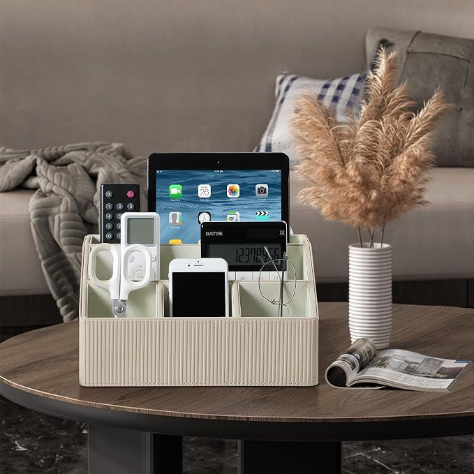 Remote Control Holder with 5 Compartments - Image 5