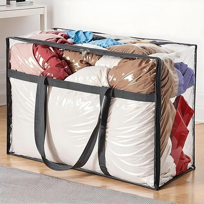 110L Large Capacity Clear Storage Bags - Image 2