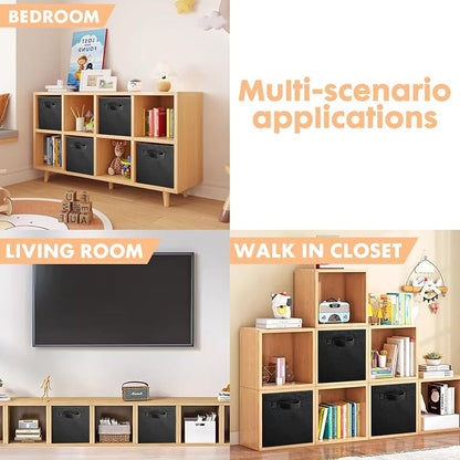 ShellKingdom Foldable Fabric Storage Cubes And Cloth Organizer Drawer - Image 6