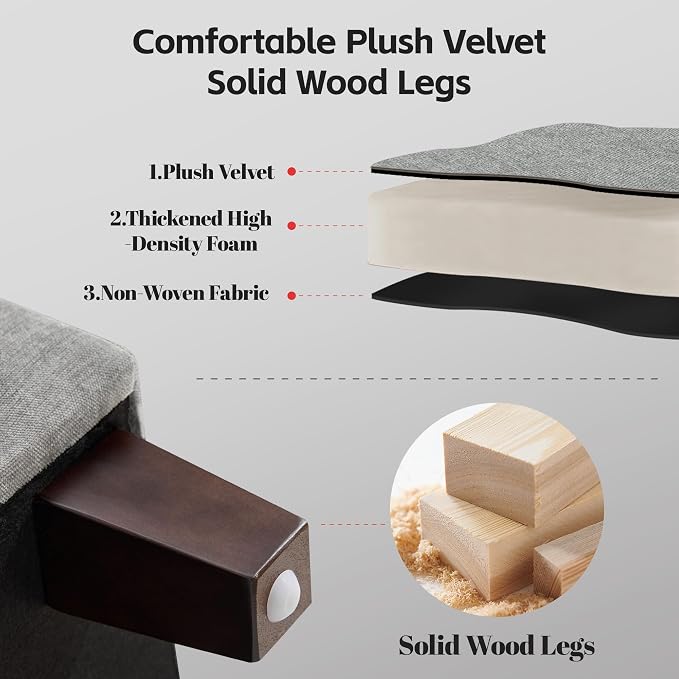 GENTEACO 45" Storage Ottoman Bench - Image 6