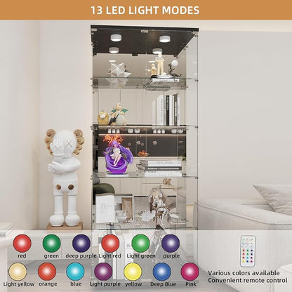 Beauty4U Glass Display Cabinet - Image 6