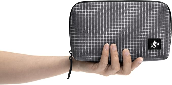 simtoper Small Electronics Organizer Travel Case – Slim Travel Cable Pouch by simtoper