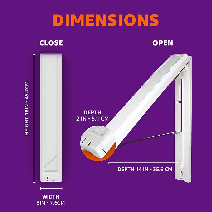 InstaHanger - The Original Collapsible Clothes Storage and Drying Rack​ - Image 7