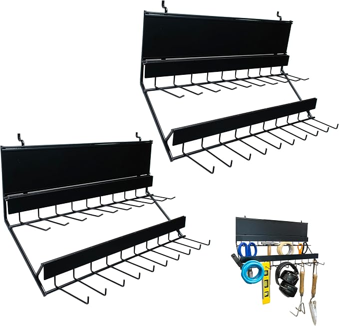 Century Drill & Tool, 2-tier pegboard rack space saver #03199 – perfect - Image 2