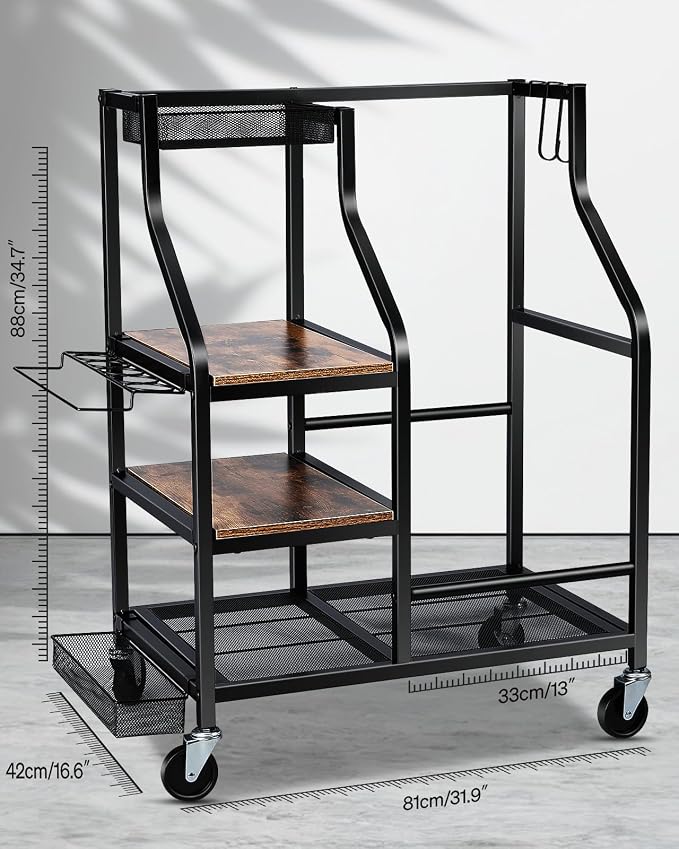 Golf Bags Storage Garage Organizer- Golf Bag Stand - Image 6