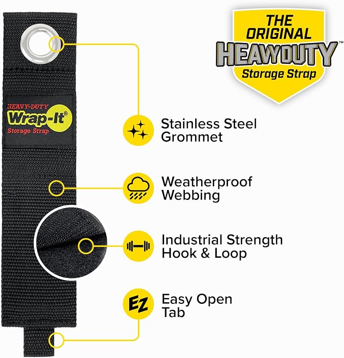 Heavy-Duty Wrap-It Storage Straps - Image 6