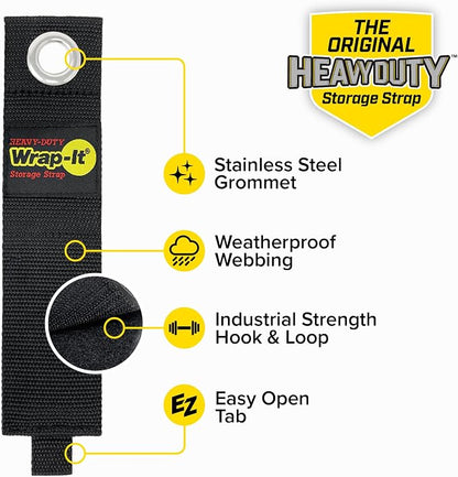 Heavy-Duty Wrap-It Storage Straps - Image 6