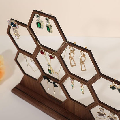 GemeShou hexagonal jewelry earring display stands - Image 6