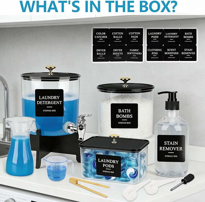 Laundry Room Organization Containers - Image 2