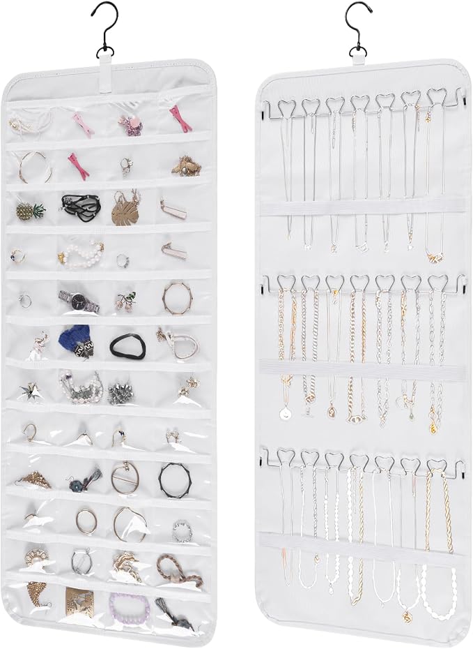 Bloss Hanging Jewelry Organizer, Double-Size jewelrys Storage by Bloss