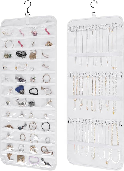 Bloss Hanging Jewelry Organizer, Double-Size jewelrys Storage by Bloss