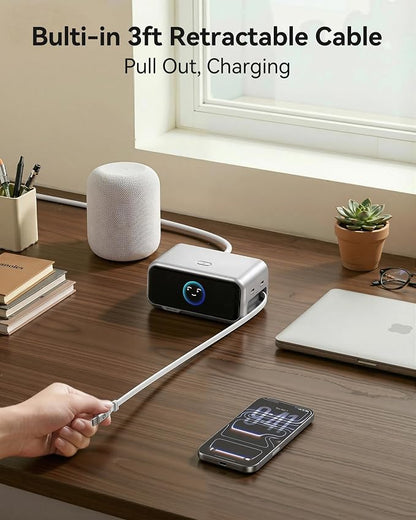 MOKiN Desktop Charging Station, 200W 6-Port Retractable USB C Charging Station - Image 7