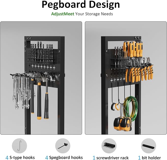 Power Tool Organizer Rolling Cart - Image 5