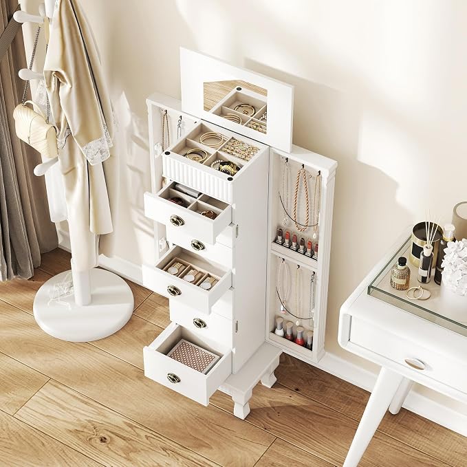Giantex Standing Jewelry Cabinet - Image 4